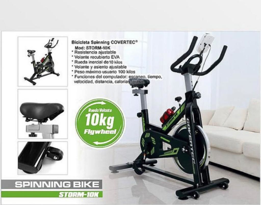 Bicicleta Spinning Velox 11 K COVERTEC