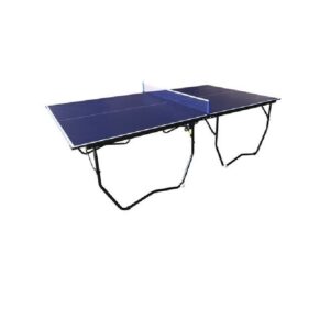 MESA PING-PONG CON RED AZUL