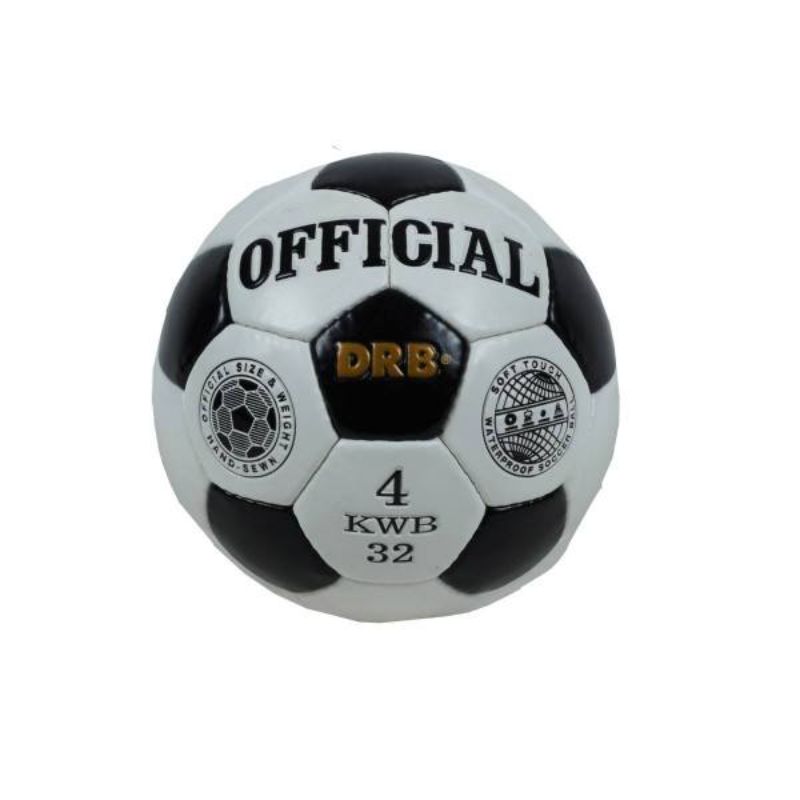 Balón de Futbol N°4 Four Oficial Blanco Negro